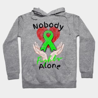 Nobody Fights Alone Mental Health Support Hoodie